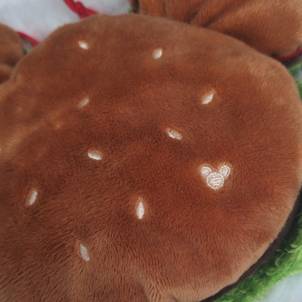 Tokyo Disney Resort Plush Mickey Burger Kids Crossbody Mini-bag - Picture 3 of 16